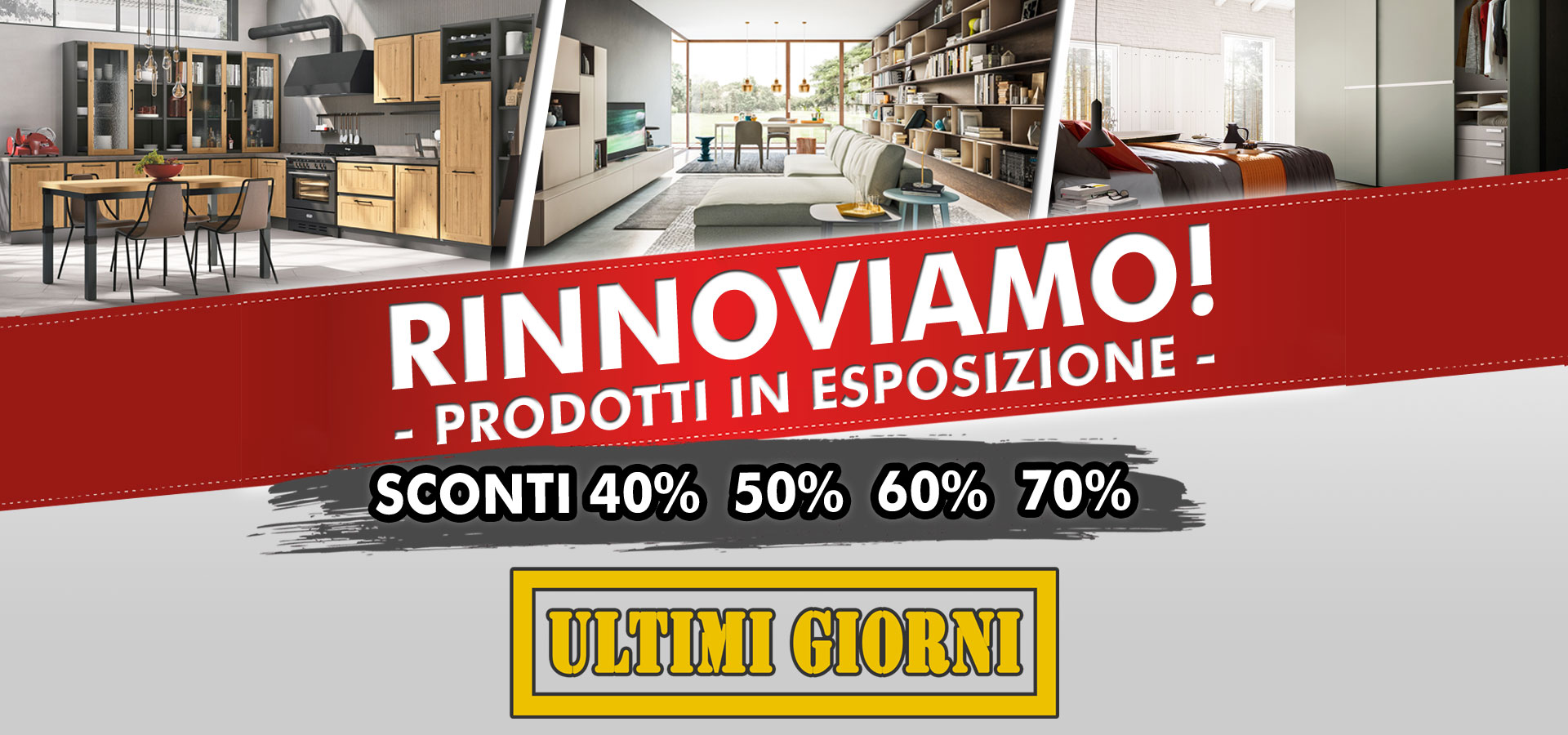 Sconto per rinnovo showroom