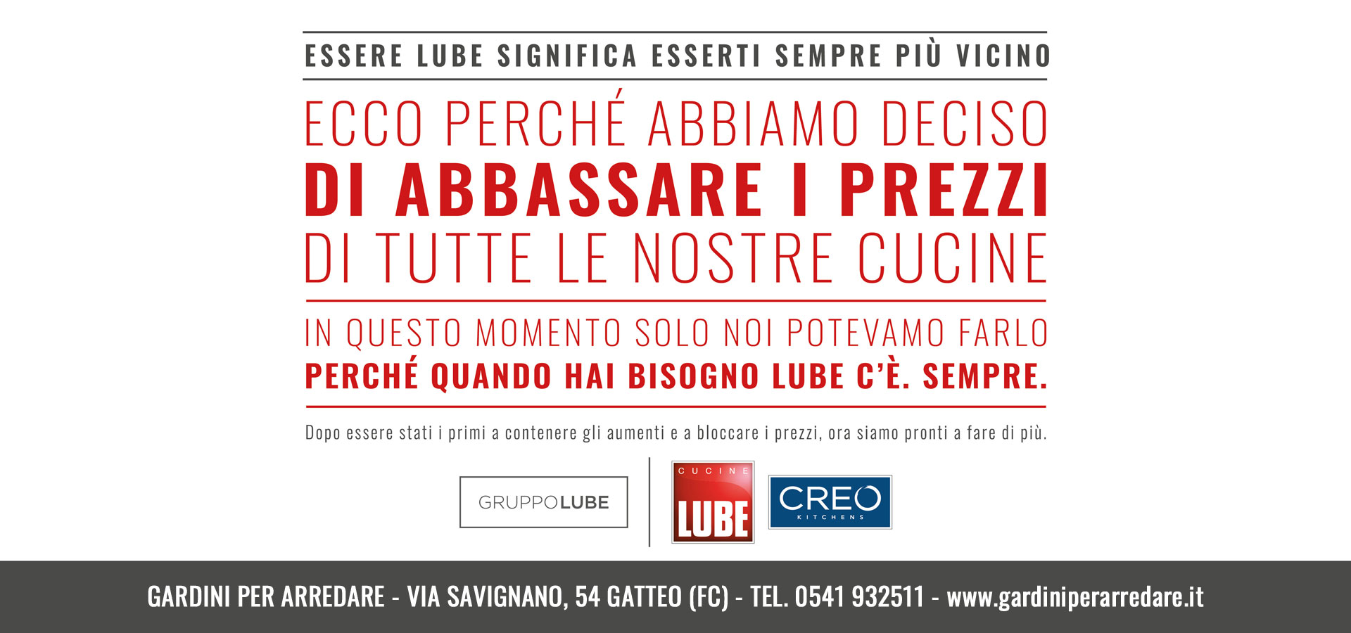 [GxA] Lube abbassa i prezzi